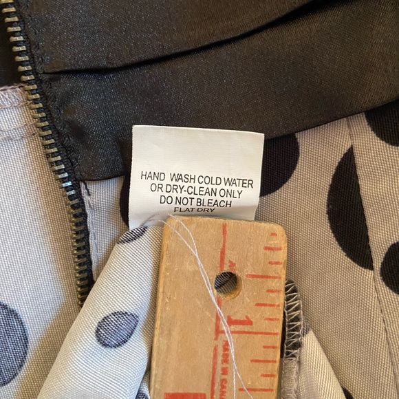 Black Grey Polk A Dot Retro Pinup Pencil Dress Bird Cage Hat Halloween Costume - Picture 12 of 16